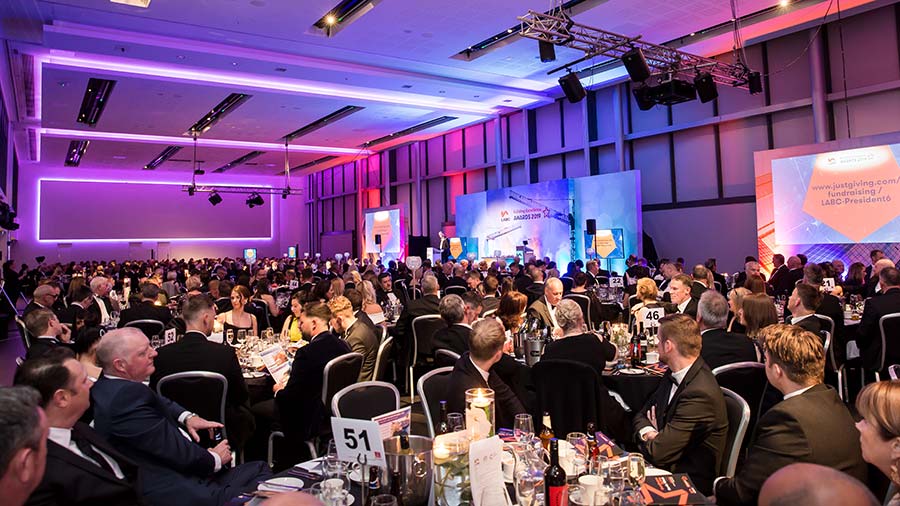 Attendees at the LABC North West Building Excellence Awards 2019