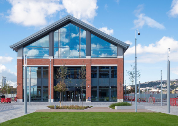 IQ Academic Building, University of Wales Trinity St David, Swansea