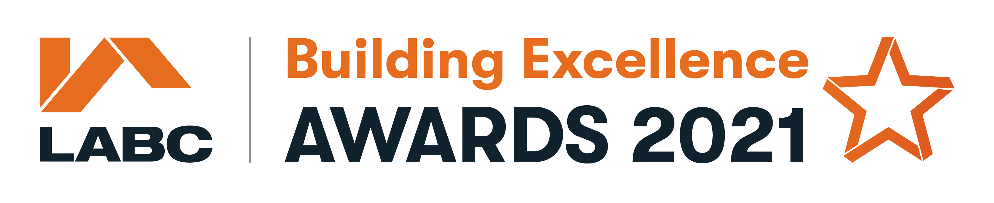 LABC Building Excellence Awards logo 2021 LABC Building Excellence Awards logo 2021