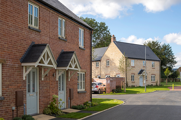 New Housing - Best Small Social Housing - Lavendon Road Buckinghamshire