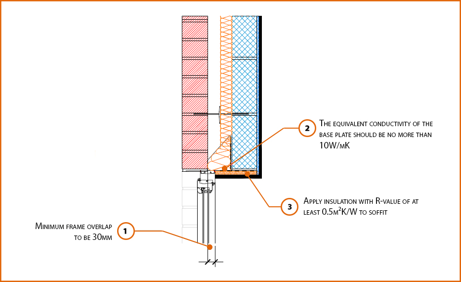 E1MCPF3 Insulated Steel Lintel LABC