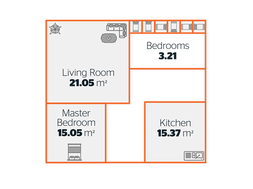 1960s house sizes in the UK