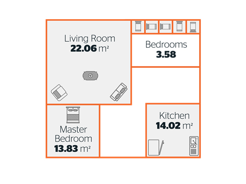 1980 House sizes in the UK