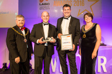 R & BH Alderson at the LABC Awards