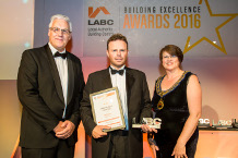 Andy Oliver at the LABC Awards