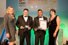 Total Planning Solutions (UK) Ltd at the LABC Awards