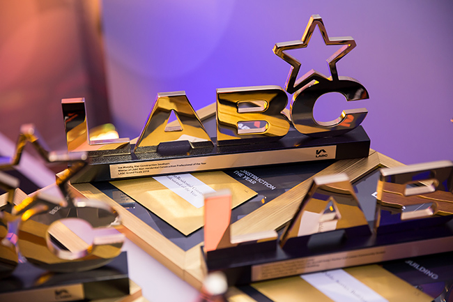 LABC awards trophies
