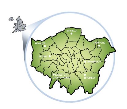 London region map - LABC