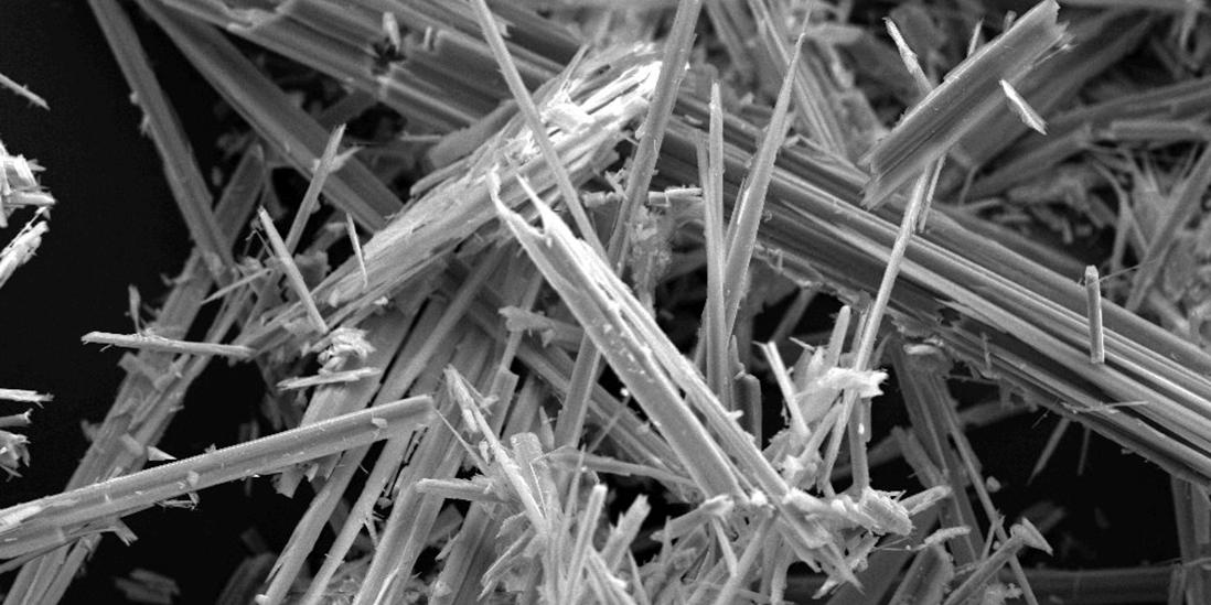 Asbestos fibres