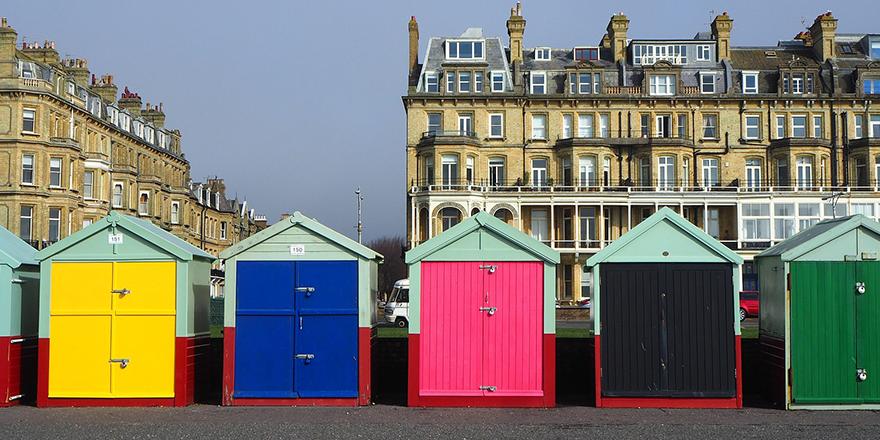 Hove beach huts - LABC Building Excellence Awards South East