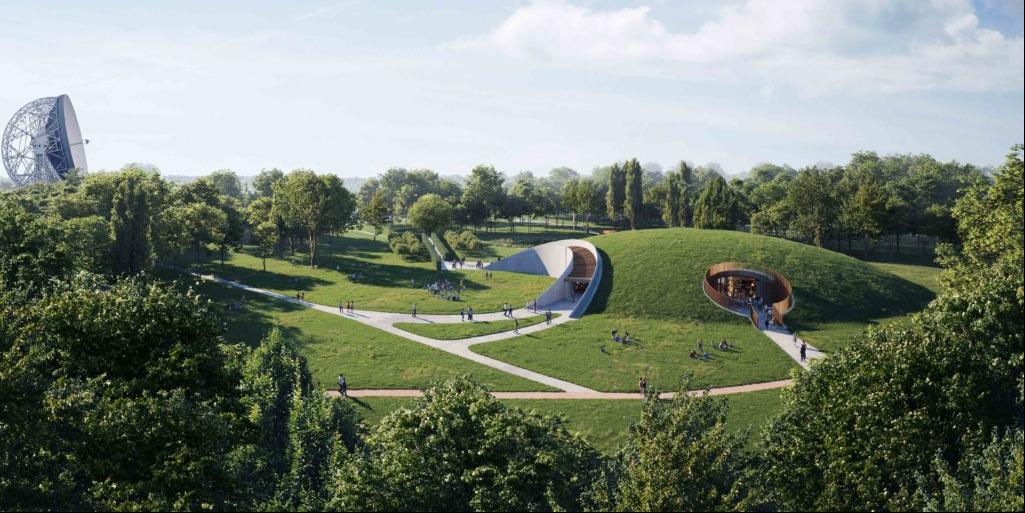 Picture of  First Light Pavilion visitor centre design at Jodrell Bank