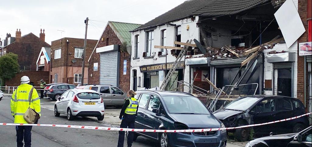 Harehills dangerous structure - Leeds building control