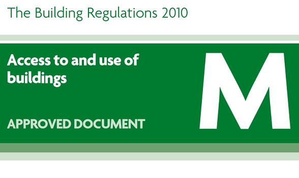 Image of Building Regulations Approved Document M front page