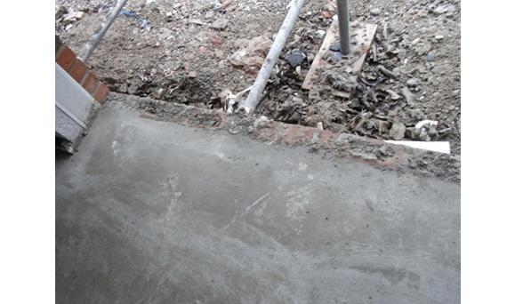 Picture of a damp proof membrane