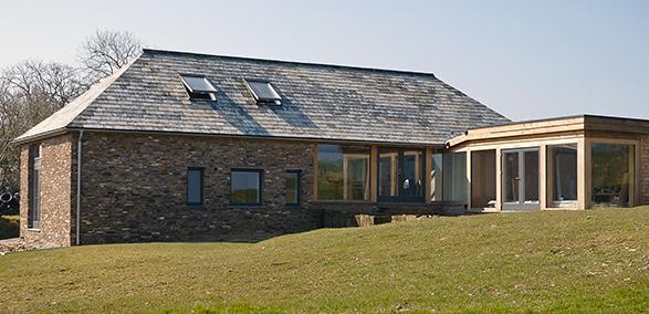 Barn conversion at Hinterland House, Northpetherwin, Launceston, Cornwall wins at 2017 LABC Building Excellence Awards Grand Final