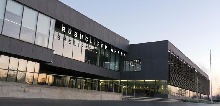 Rushcliffe Arena Nottingham - header image