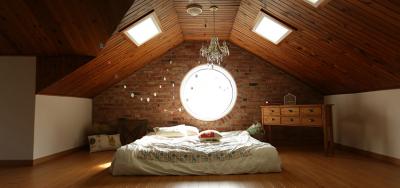 Rooflights in a loft conversion