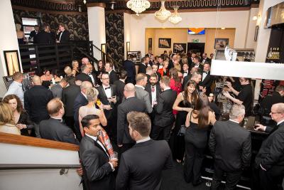 Guests mingling at the LABC East Midlands Building Excellence Awards 2019