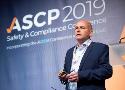 Martin Taylor, LABC's Director of Regulatory Policy, speaking at the ASCP conference in Newport