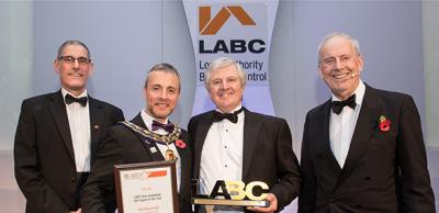 Rod Wooldridge, Jenner (Contractors) Ltd wins at 2017 LABC Building Excellence Awards Grand Final