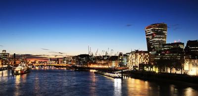 London night skyline