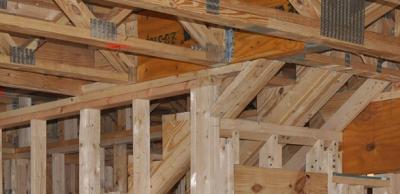 Notches and holes in solid timber joists