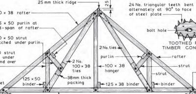 TDA roof truss diagram