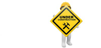 Under construction sign