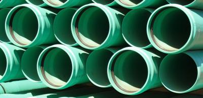 Picture of water drainage pipes