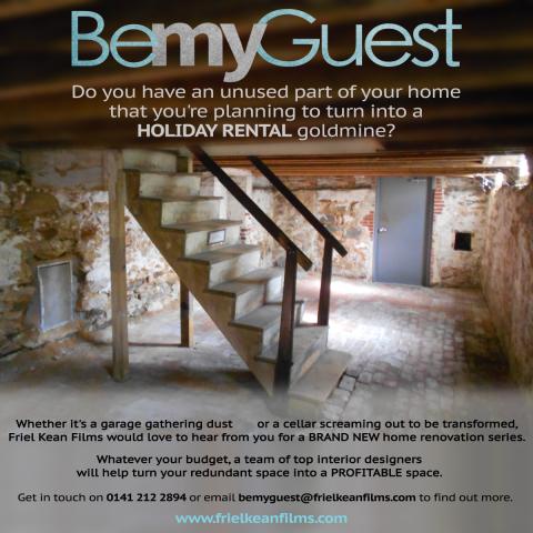 Be My Guest flyer Be My Guest flyer