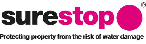 Surestop logo Surestop logo