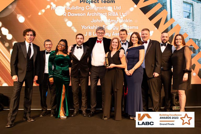 LABC Building Excellence Awards 2024 entry form LABC