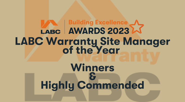 LABC Warranty Site Manager of the Year
