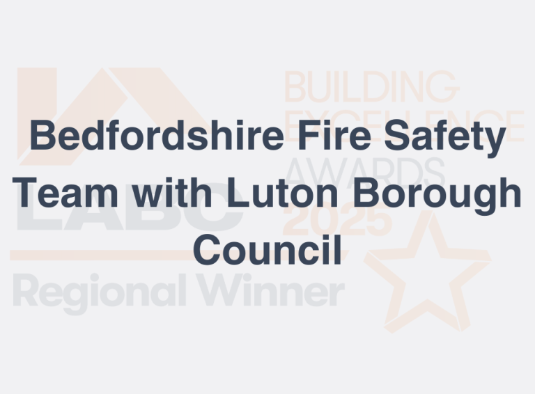 Bedfordshire Fire Safety Team with Luton Borough Council